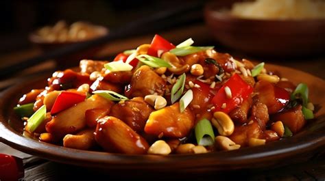  Heyuan Kung Pao Kyckling: En Smakrik Explosion av Kryddig Sötma och Skarp Citrustonicitet!